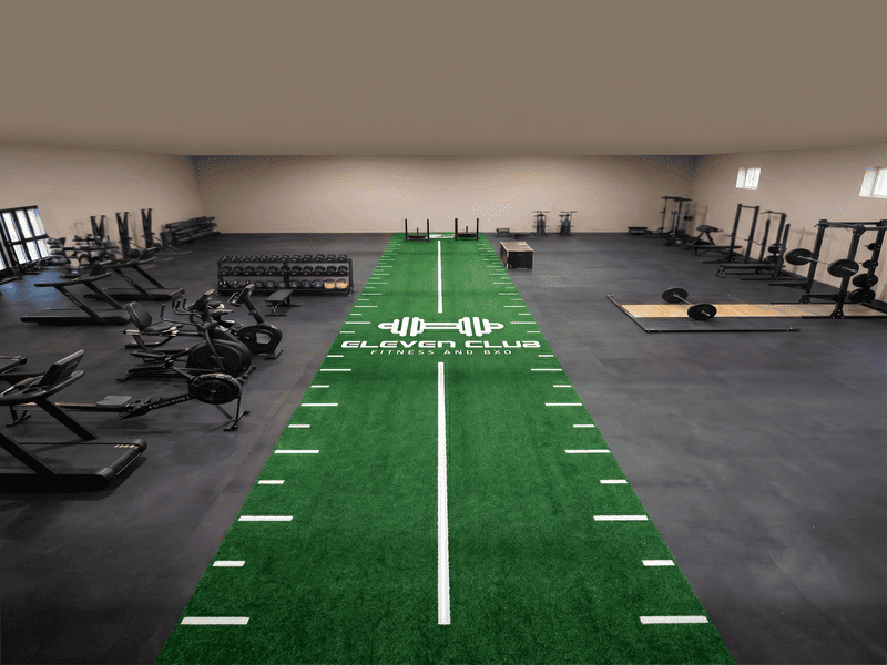 gym footwear impact on turf